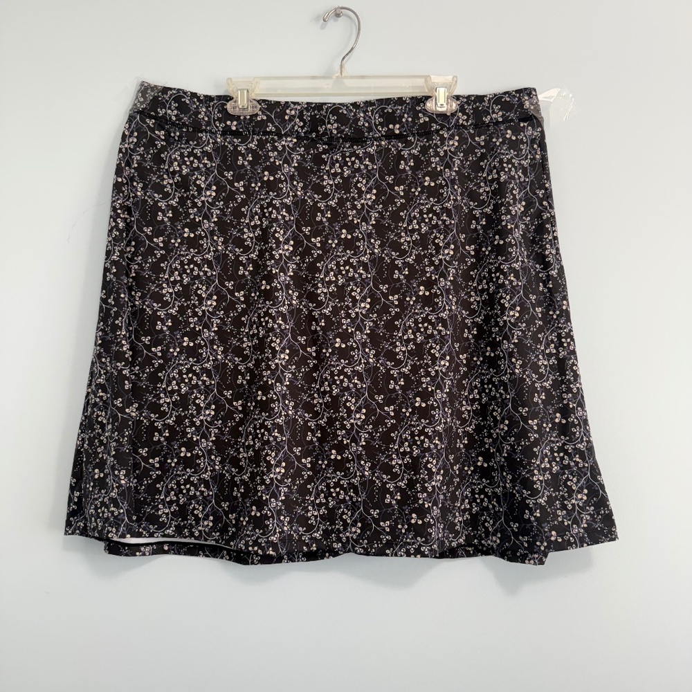 Beroy Women’s Plus Floral Skorts Skirts Knee Length Size‎ 2XL